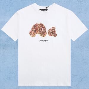 Palm Angels Men's White Short Sleeve